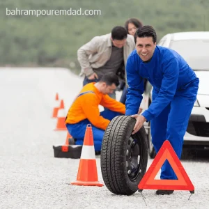 بهرامپور امداد خودرو در محل در شیراز