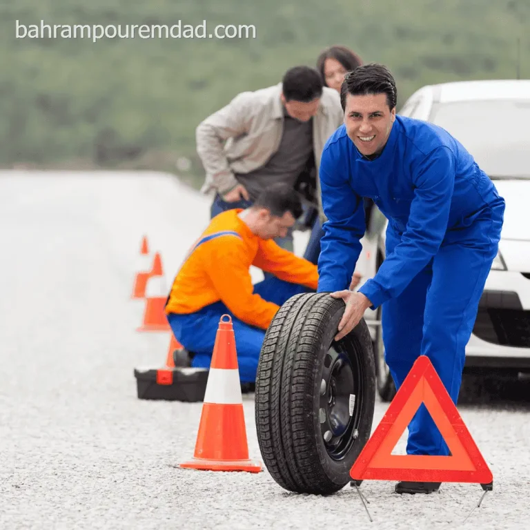 بهرامپور امداد خودرو در محل در شیراز